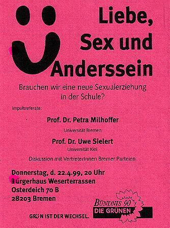 Jörg Hutter - Grüne Bildungspolitik im Bereich der Sexualerziehung